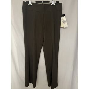 Kenneth Cole Amanda Pant Woman's Size 10 Short Trousers Chocolate Heather NWT